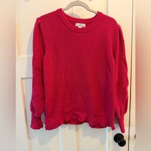 Liz Claiborne Vibrant Pink Knit Top